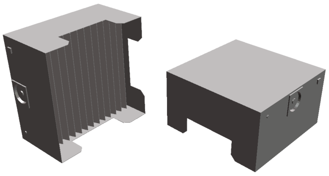 Rendering of two DIY air purifiers